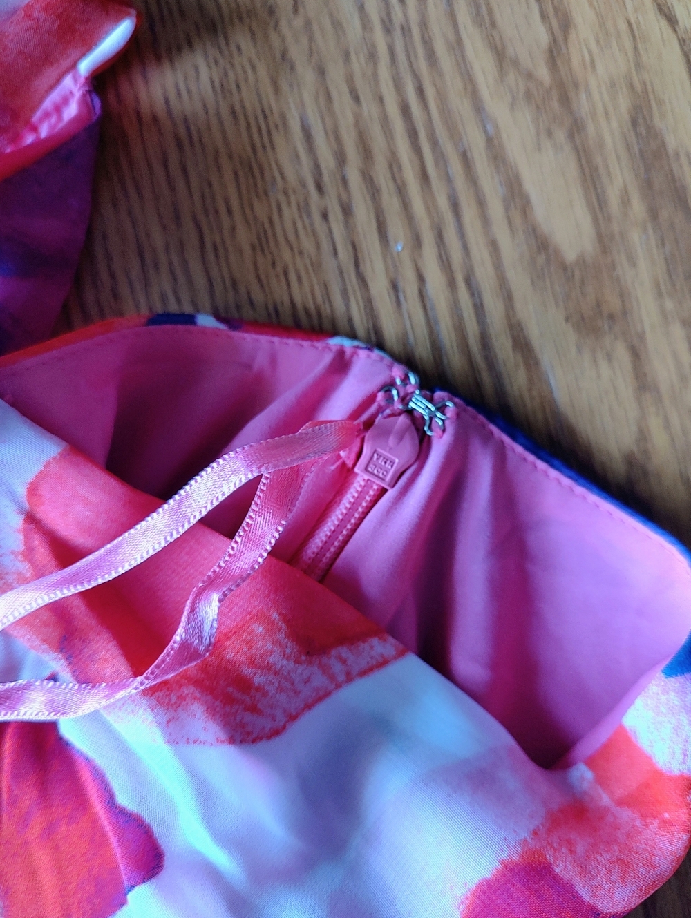 Eliza J Sleeveless Pink Floral Maxi Dress - Picture 5 of 6